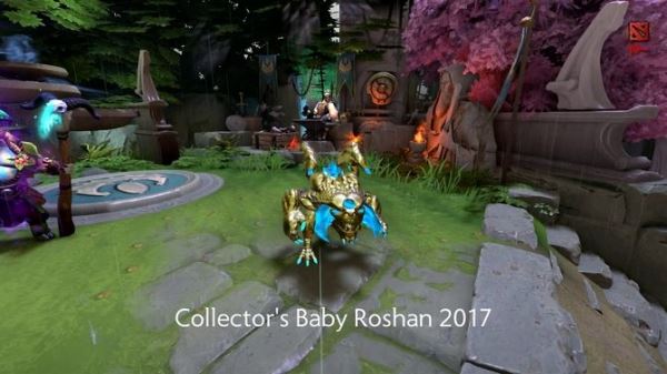 В Dota 2 добавили курьеров Collector's Baby Roshan